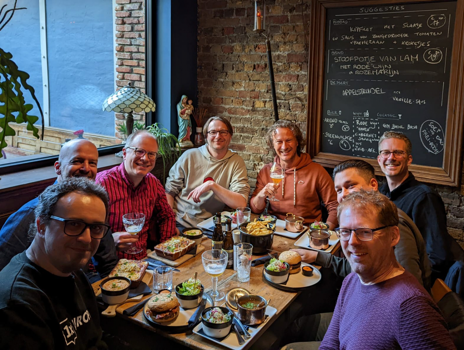 Dinner drupal dev days gent